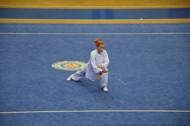 Anna Kubiak podczas zawodów w Tibilisi.