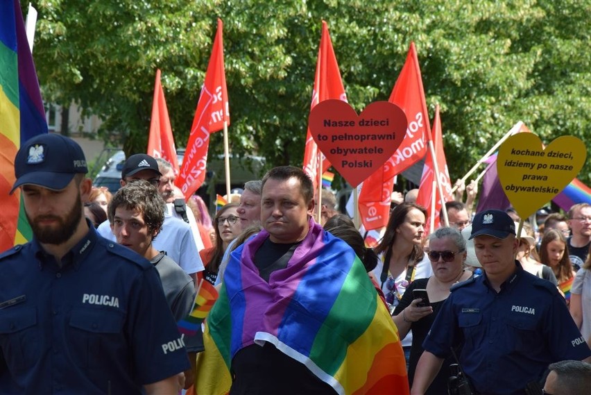 I Marsz Równości w Częstochowie. Były próby jego...