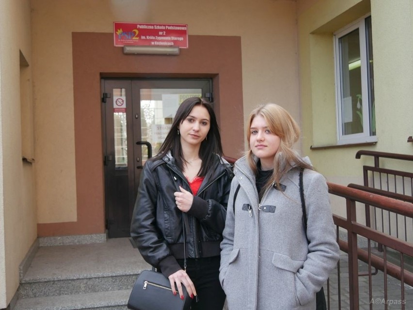 Weronika i Kinga z PSP 2 są zadowolone z przebiegu...
