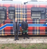 Lord Provost Edynburga przyjechał zobaczyć krakowski tartanowy tramwaj