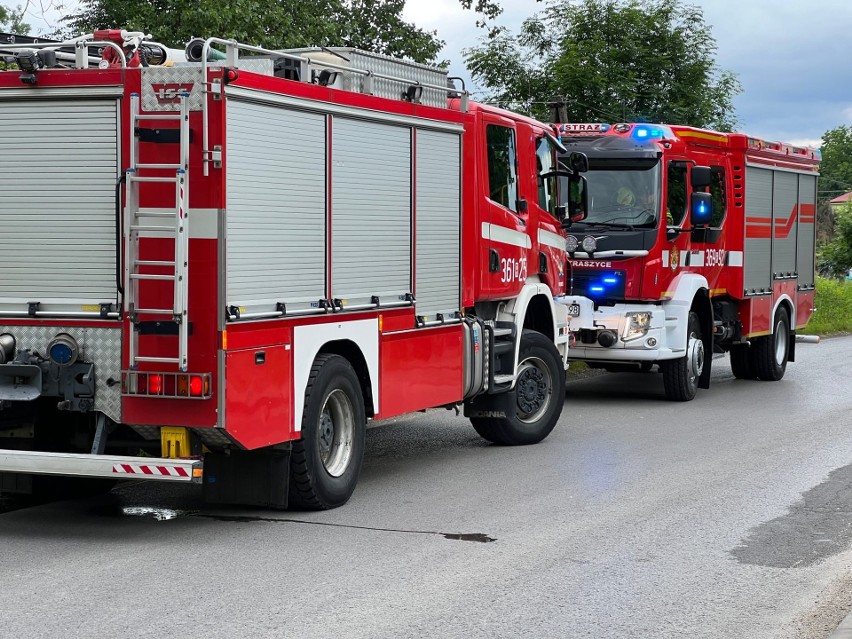 Wypadek w Buszkowiczkach - 12.06.2023