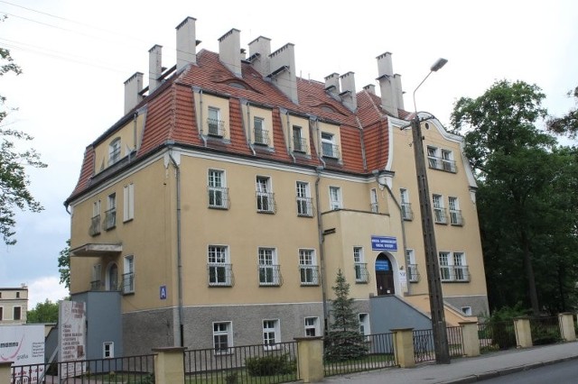 Szpital powiatowy w Kluczborku.