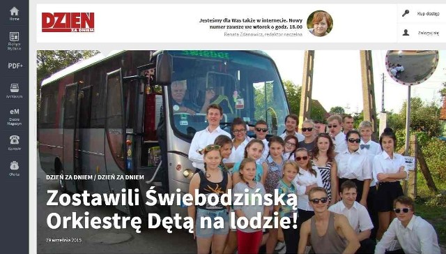 Sprawdź jak wygląda tygodnik "Dzień za Dniem" w wersji on-line