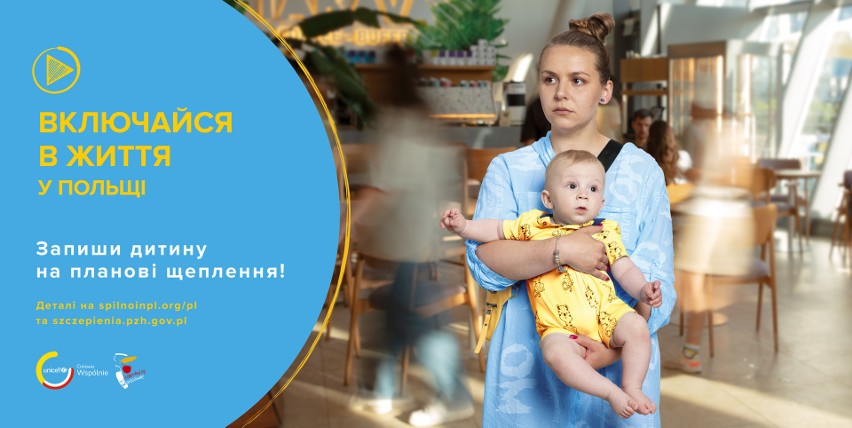 Ruszyła akcja zachęcania do szczepień dzieci z Ukrainy. Fundacja: "Jak najszybciej nadrabiaj zaległości"