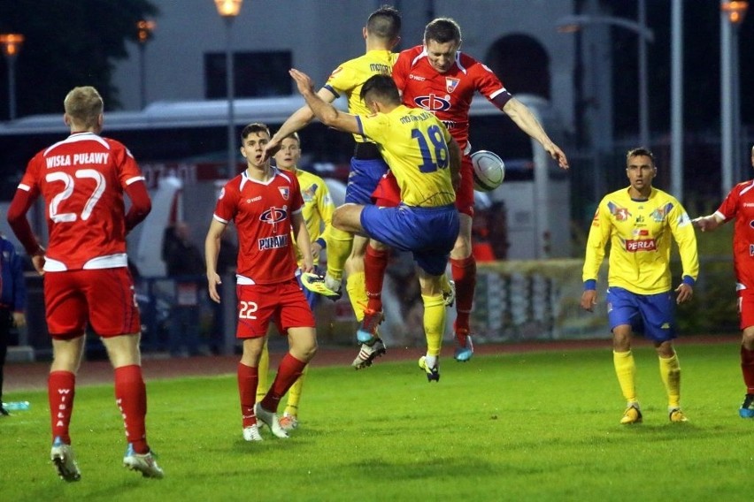 Wisła Puławy wygrała 3:1 derbowy pojedynek z Motorem Lublin (ZDJĘCIA)