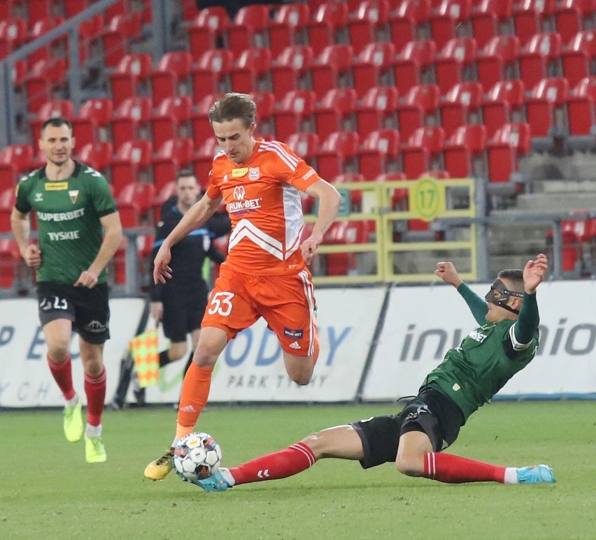 17.02.2023. Fortuna 1. Liga: GKS Tychy - Bruk-Bet Termalica...