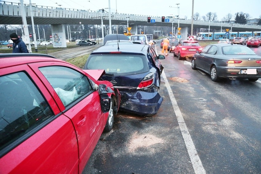 Wypadek na placu Społecznym we Wrocławiu