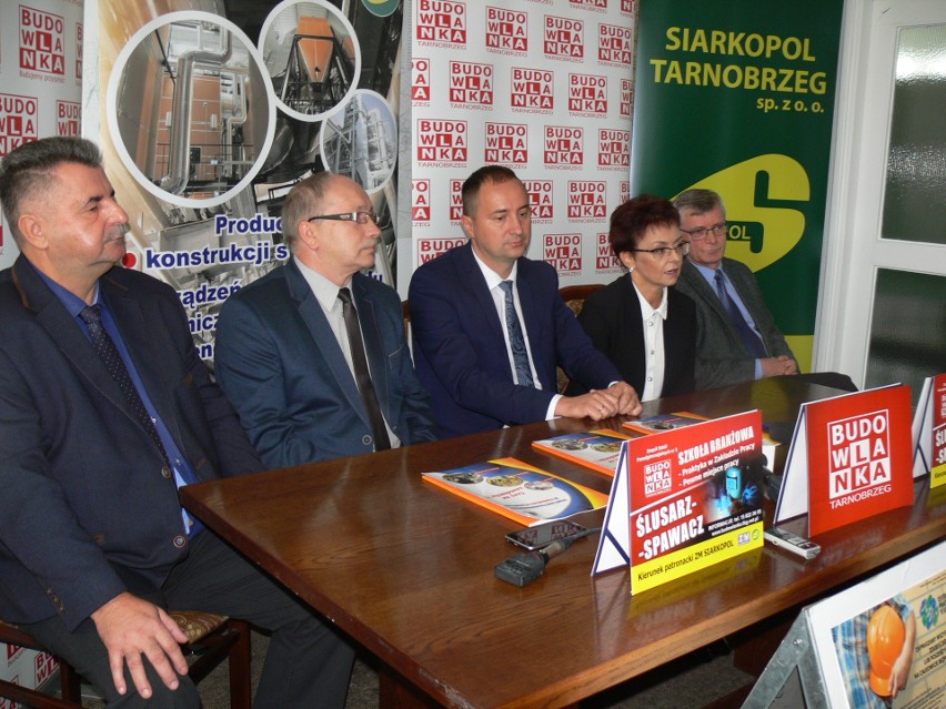 „Siarkopol” objął  patronatem klasę w tarnobrzeskiej "budowlance" 