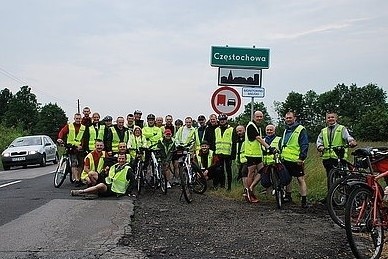 Rowerowa pielgrzymka policjantów na Jasną Górę