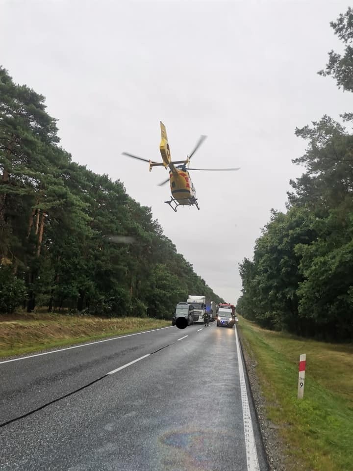 Cierpice. Śmiertelny wypadek na DK10 pod Toruniem. Jedna osoba nie żyje