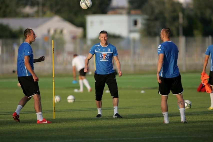 Lech Poznań trenował w środę przed meczem z Żalgirisem Wilno