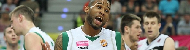 Walter Hodge MVP ligi był nie do zatrzymania dla słupskich zawodników.