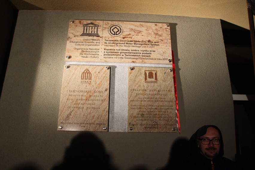 Tablica UNESCO odsłonięta w Tarnowskich Górach