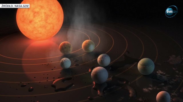Naukowcy znaleźli aż siedem planet podobnych do Ziemi. Przypuszczają, że występuje tam porównywalna temperatura i woda w stanie ciekłym.