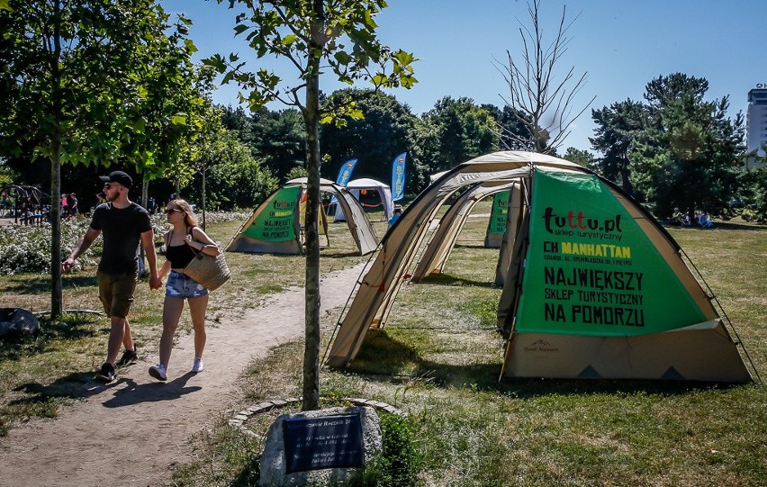 Rodzinne Gry Parkowe na Orientację w Parku Reagana w Gdańsku w niedzielę 19.07.2020 [zdjęcia]