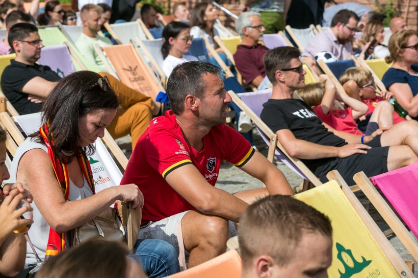 MŚ 2018 mecz Anglia Belgia. Gorąca strefa kibica w Starej Zajezdni w Krakowie [ZDJĘCIA]