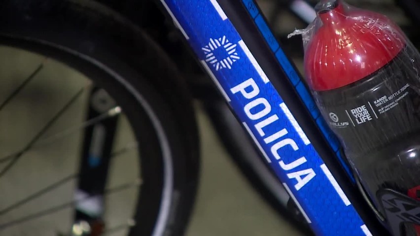 Poznań jako pierwszy w Polsce ma rowerowy patrol drogówki