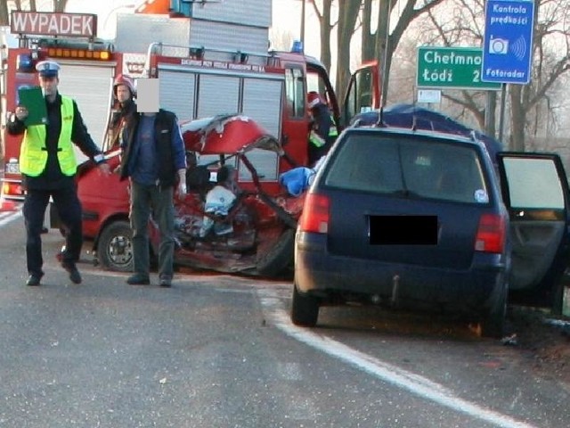 Wypadek miał miejsce na drodze krajowej nr 1.