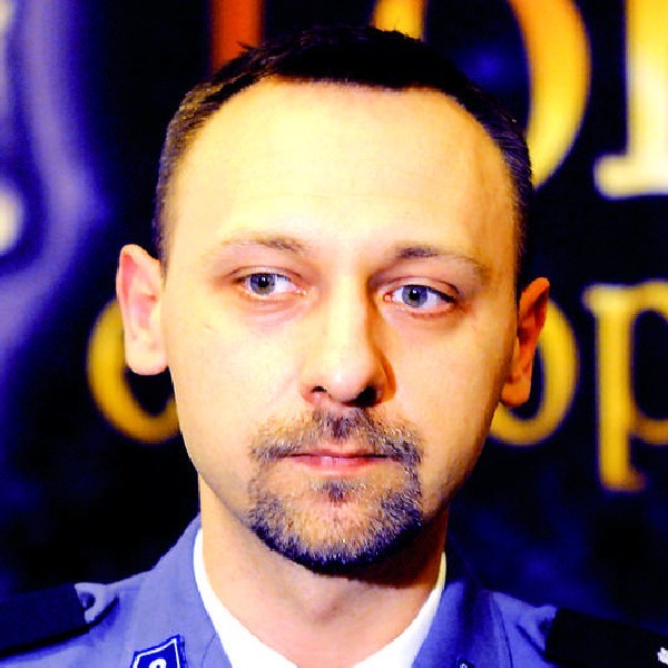 Podinsp. Wojciech Machelski kieruje pracą toruńskich policjantów od listopada