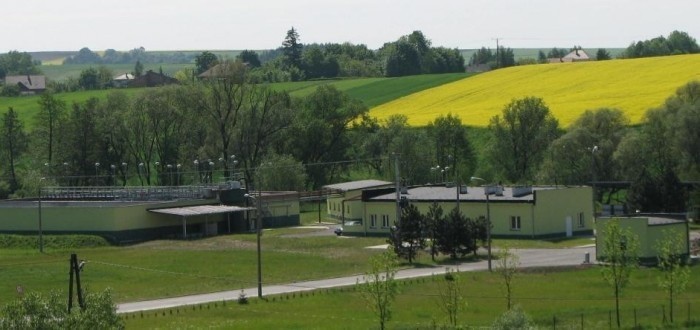 Na terenie oczyszczalni ścieków w Słomnikach powstaje nowy...