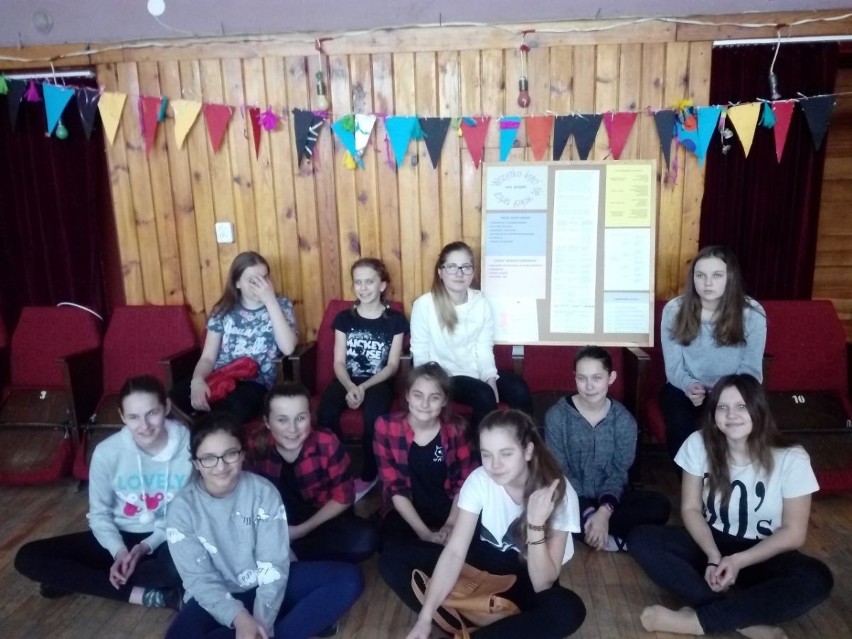 Projekt z udziałem młodych tancerek w Baranowie Sandomierskim