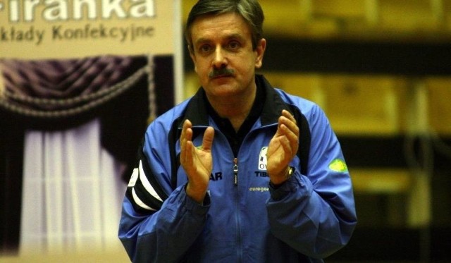 Zbigniew Nęcek, trener Enea Siarki Tarnobrzeg.