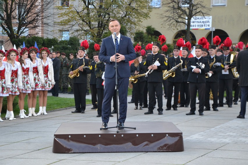 Prezydent Andrzej Duda spotkał się z mieszkańcami...