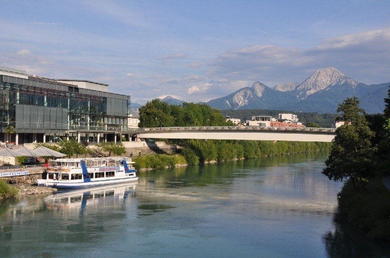  Austria. Villach miasto u stóp Alp