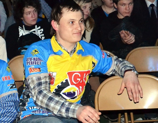 Andrij Karpow jest ostatnio jednym z najlepiej punktujących żużlowców GKM.