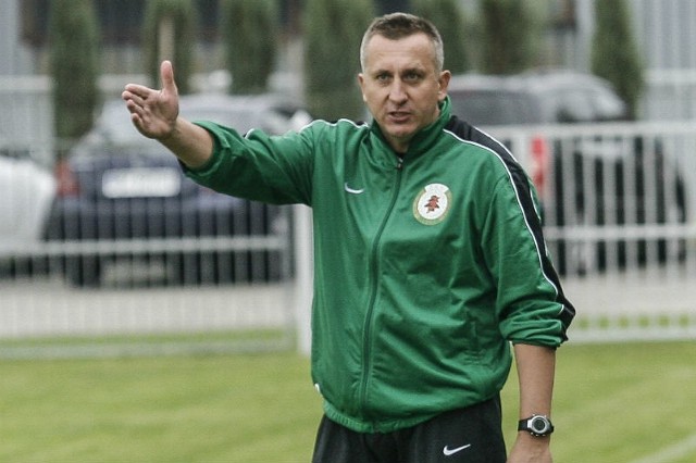 Grzegorz Opaliński, trener Izolatora Boguchwała, miał dzisiaj spore powody do nerwów.