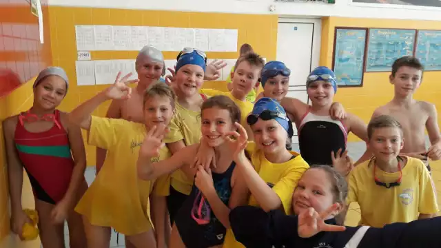 Najmłodsi pływacy tarnobrzeskiego Delfina przeżyli wspaniałą sportową przygodę.