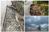 Burze w Podlaskiem 21.06.2019 Skutki nawałnic: Połamane drzewa, zerwane dachy i zalane posesje [ZDJĘCIA]