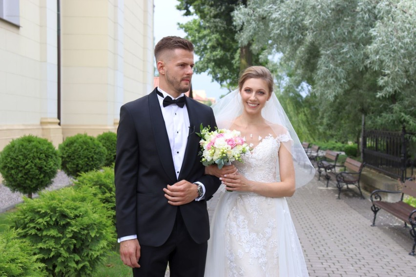 Mateusz Cichocki z Radomiaka, poślubił piękną Magdalenę (ZDJĘCIA) 