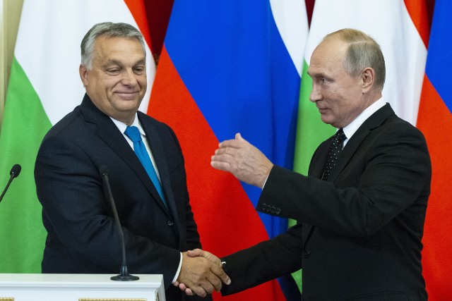 Media: W przyszłym tygodniu Orban i Putin mogą spotkać się w Pekinie.