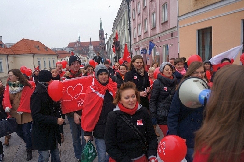 Białystok Marsz Szlachetnej paczki