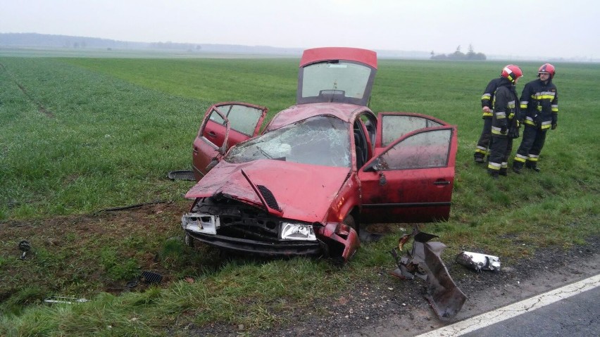 Do wypadku doszło na drodze krajowej nr 45 między Stradunią...