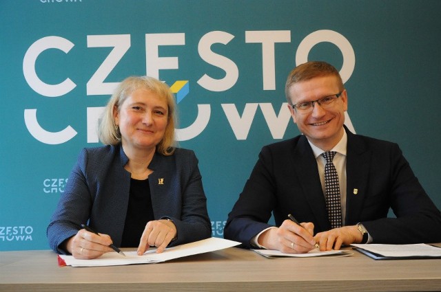 Częstochowa: Podpisanie umowy o współpracy między miastem a Uniwersytetem im. Jana Długosza