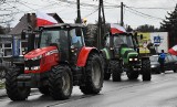 Protest rolników 2024. Małopolska też wzięła udział. Tak wyglądała akcja sprzeciwu wobec polityki Unii Europejskiej w Miechowie