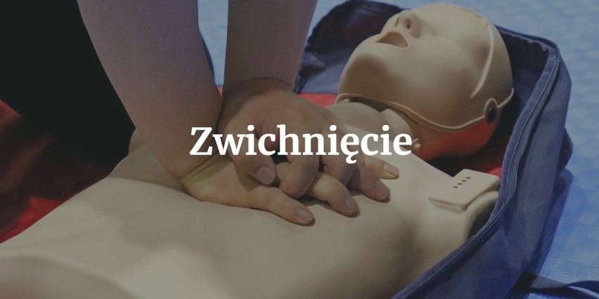 1. Przyłóż zimny okład na zwichnięty staw....