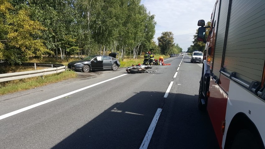 Wypadek w Prądach.