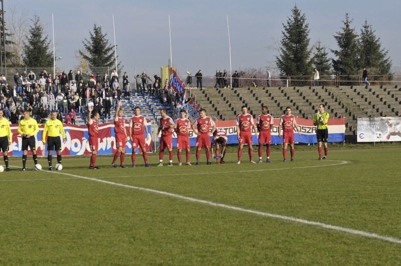 Piłka nożna Gwardia Koszalin - Kotwica Kołobrzeg 0:1 (0:0)