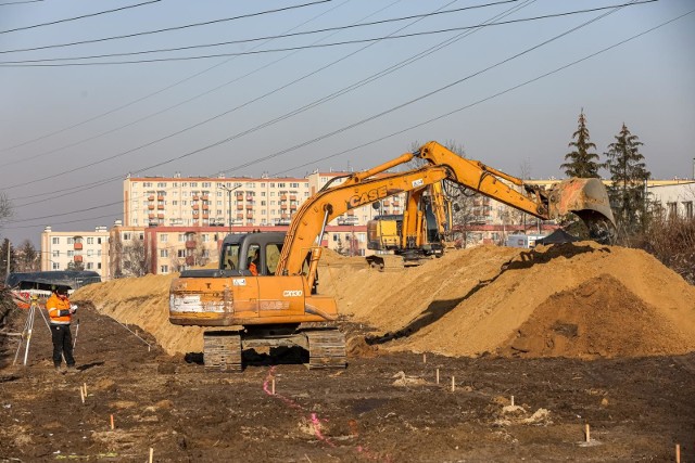 Trwa budowa nowej linii tramwajowej z Krowodrzy Górki do Górki Narodowej.