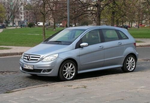 Fot. Ryszard Polit - Mercedes-Benz Klasy B to tzw. kompaktowy minivan, w którym wykorzystano płytę podłogową modelu Klasy A.