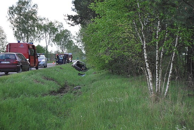 Do wypadku doszło około godz. 15 na trasie z Baszni Dolnej do Horyńca Zdroju w pow. lubaczowskim.