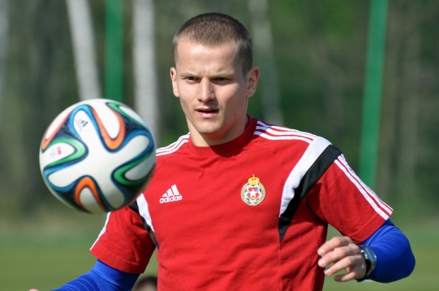 Tomasz Cywka strzelił w sparingu dwa gole
