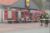 Pożar Lidla w Chorzowie: 12 zastępów straży pożarnej jest na miejscu  ZDJĘCIA + WIDEO                     