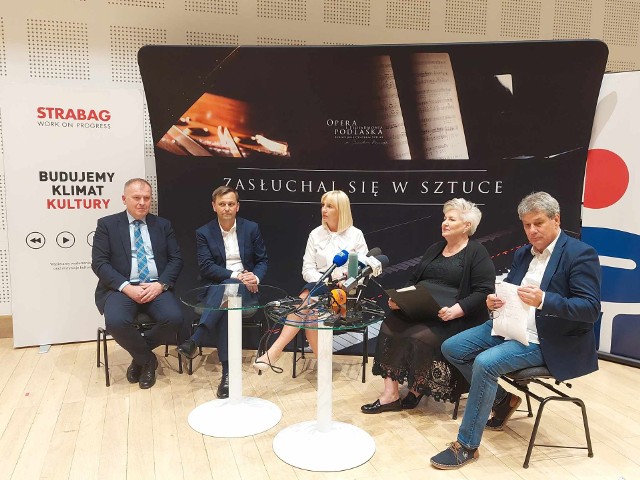 We wtorek odbyła się konferencja prasowa poświęcona planom Opery i Filharmonii Podlaskiej na nowy sezon artystyczny 2023/2024
