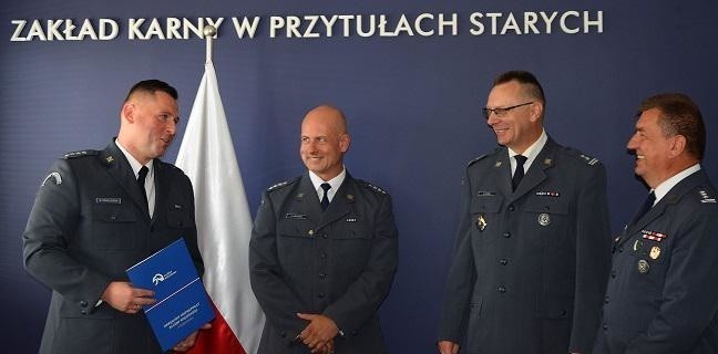 Andrzej Pawluczuk zastępcą dyrektora Zakładu Karnego w Przytułach Starych