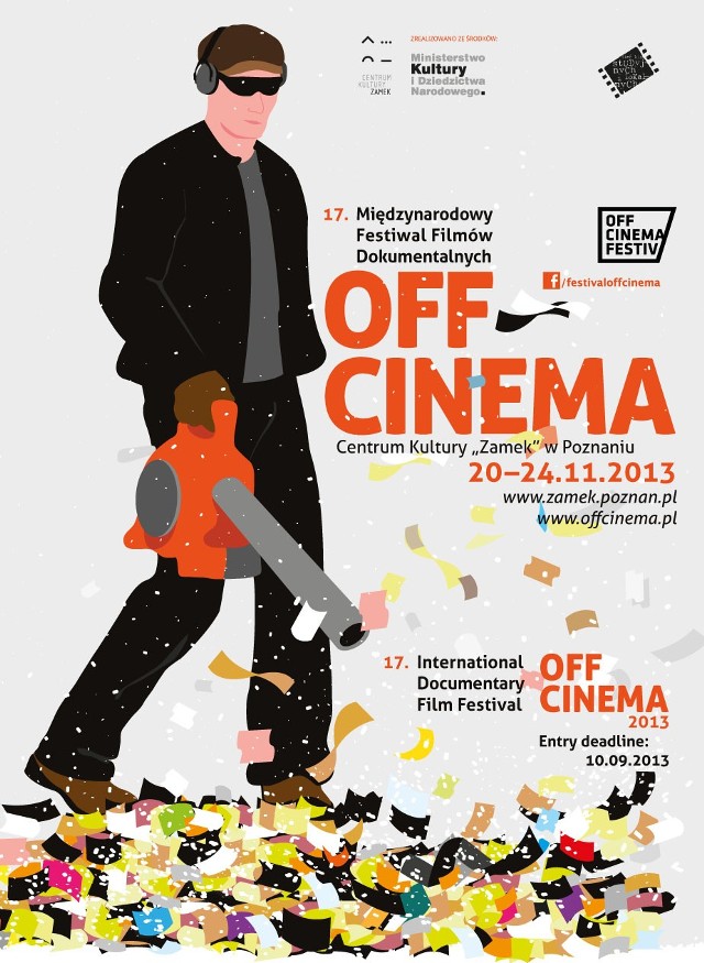 Plakat promujący OFF Cinema w tym roku