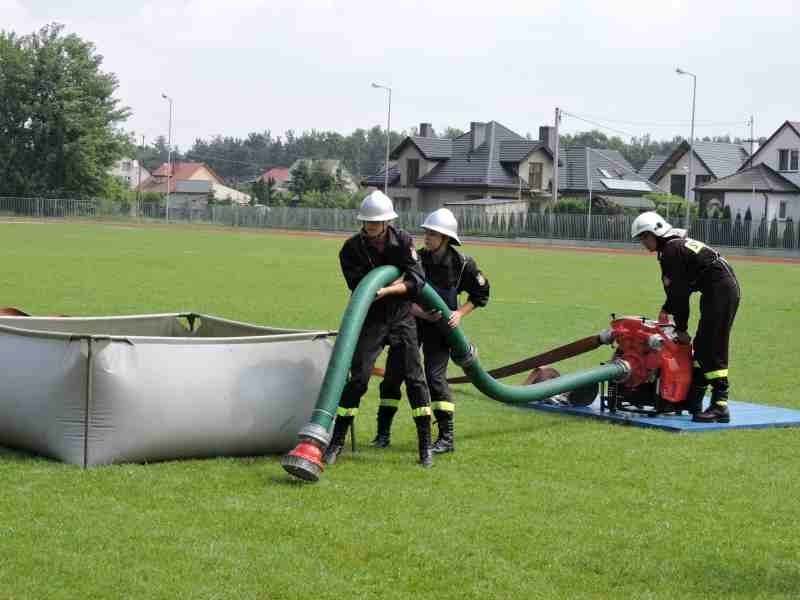 Drużyna kobieca OSP Łęg Przedmiejski